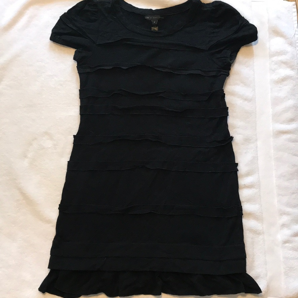 Marc by Marc Jacobs Black Lace Mini Dress